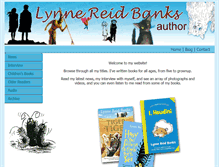 Tablet Screenshot of lynnereidbanks.com